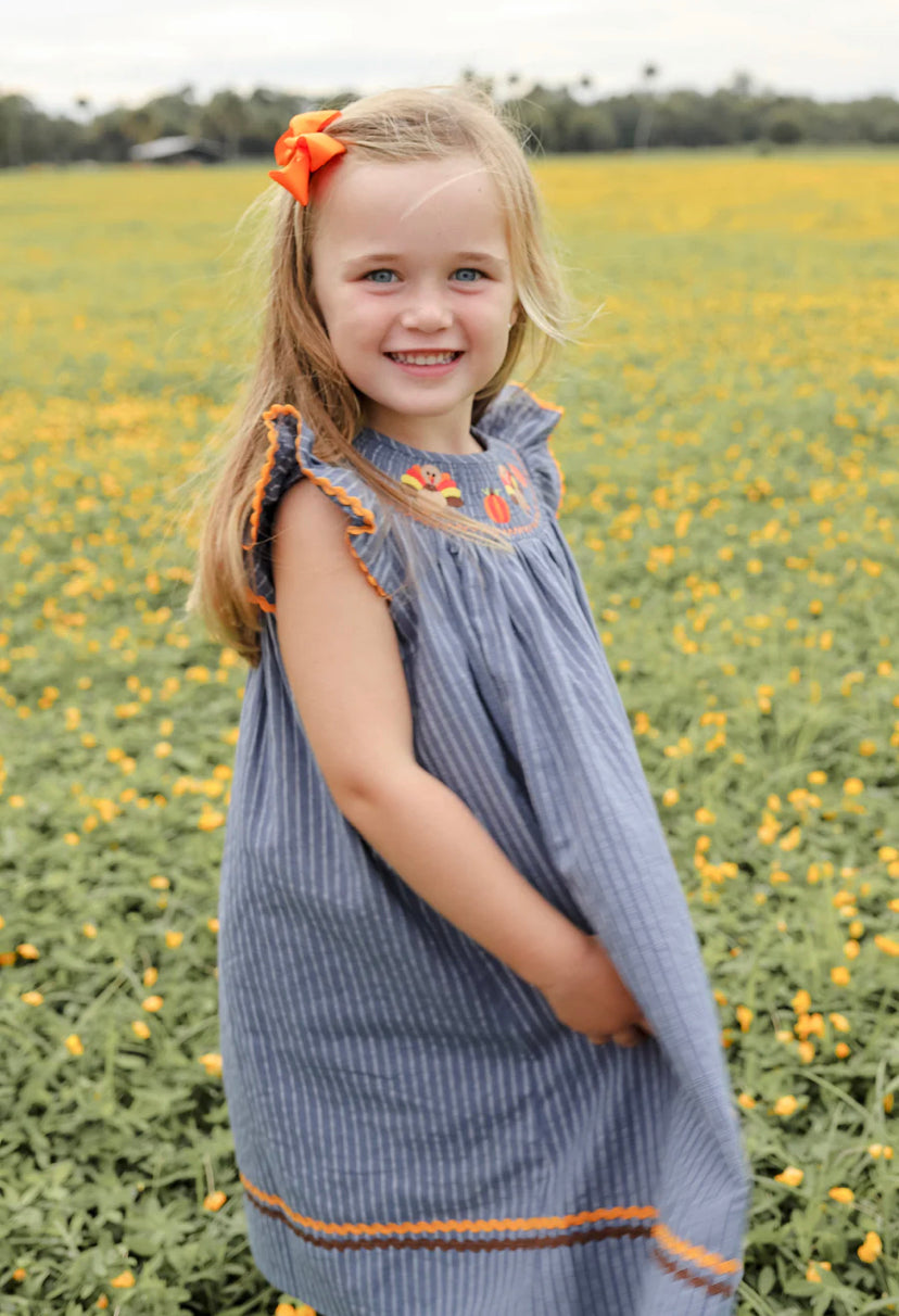 Turkey Smocked Dress