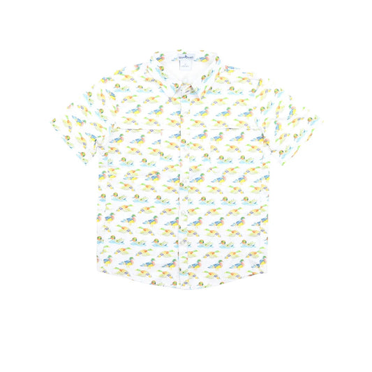 Boys Duck Short Sleeve Shirt