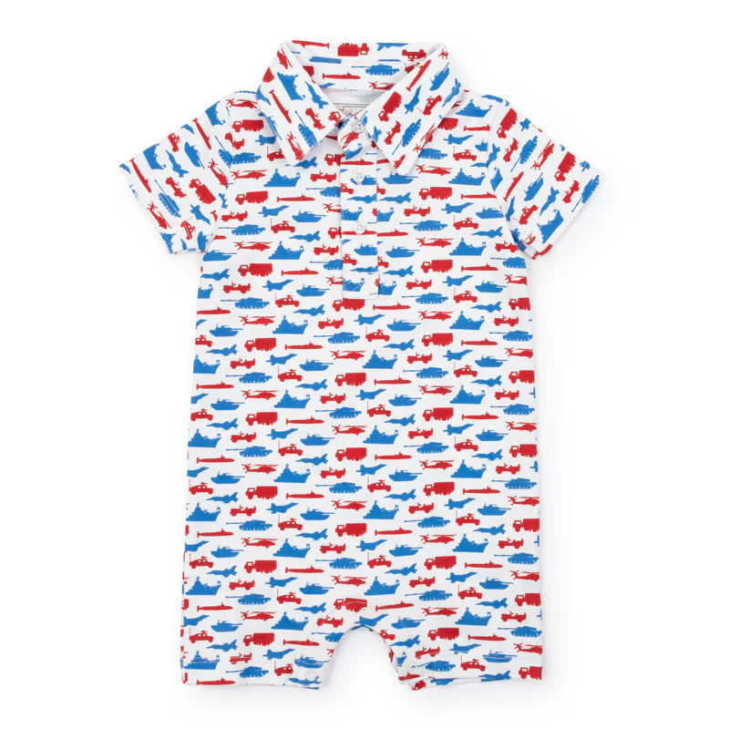 Boy's Tripp Polo Shortall-Freedom Fighters