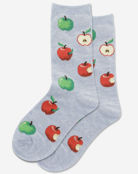 Apple Crew Socks