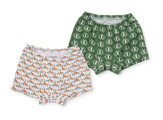 Deer & Antlers and Pheasant Undergarments