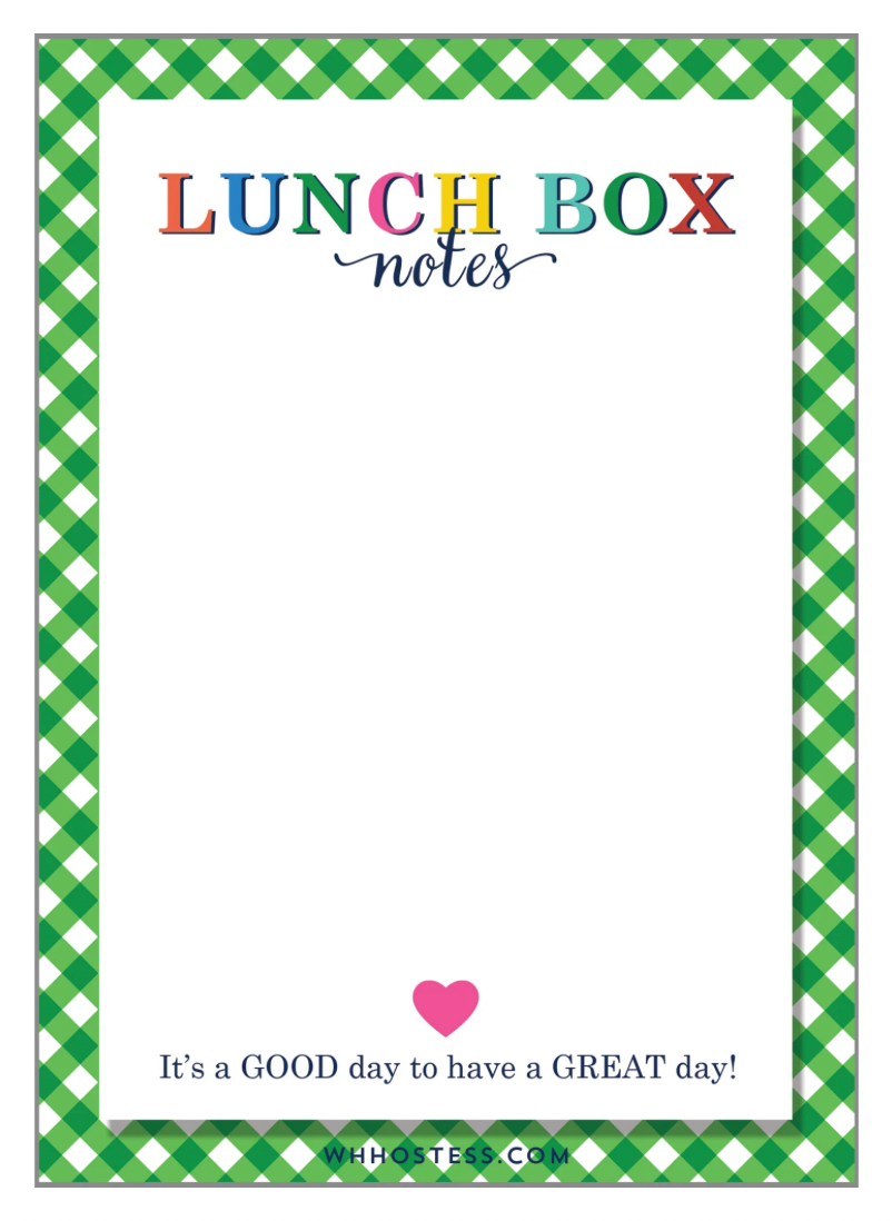 Lunch Box Notes