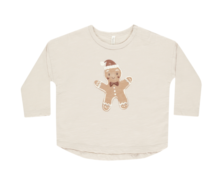 Gingerbread Long Sleeve Tee