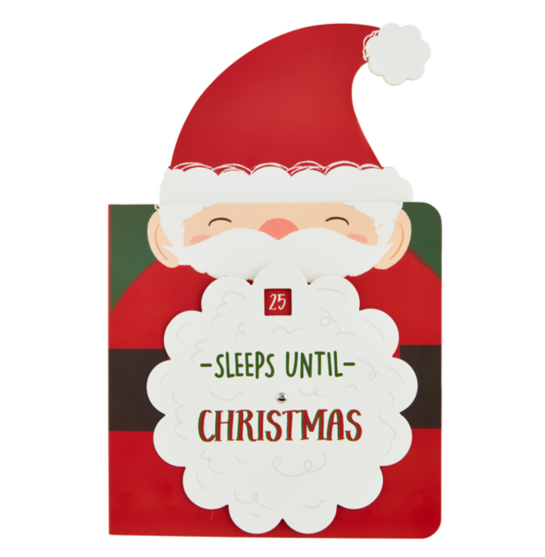 Sleeps Until Christmas Book