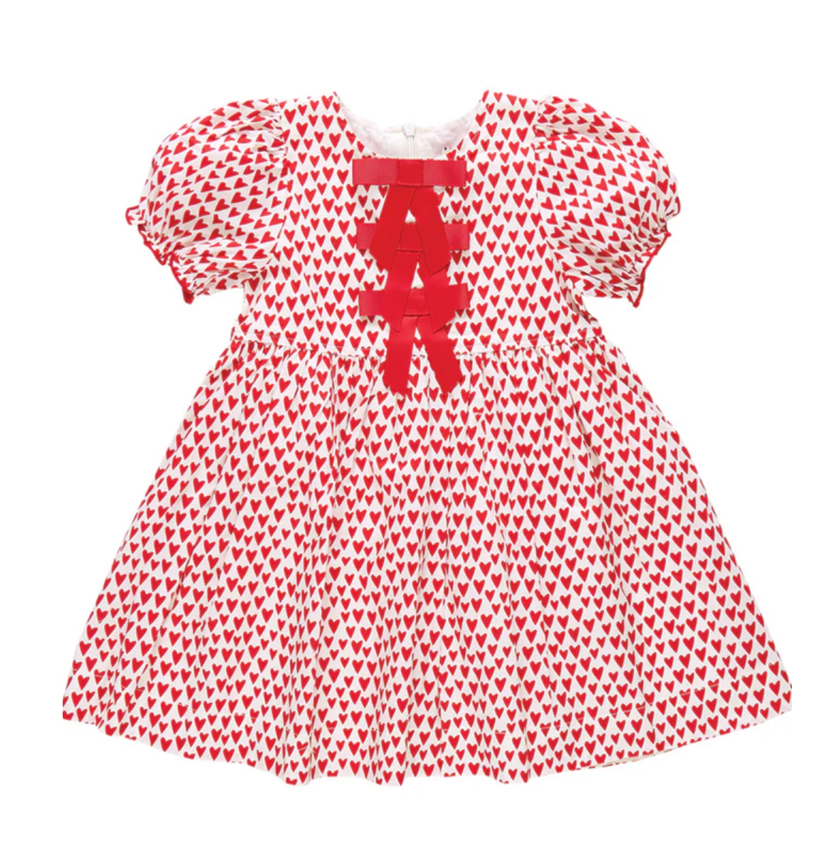 Girls Hermione Dress - Mini Hearts