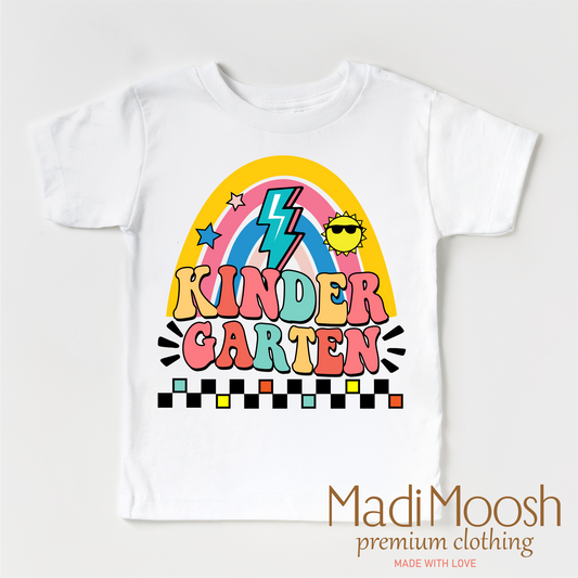 Kindergarten Rainbow School Shirt