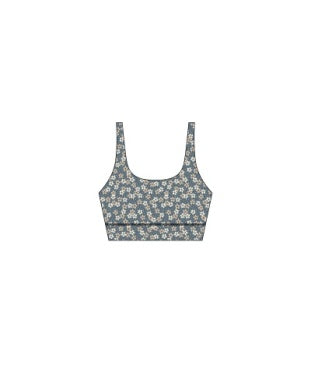 Swift Sports Bra Navy Blue Floral