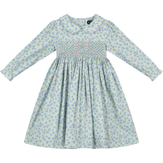 Zaiya Girls Smocked Dress